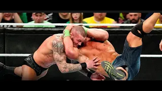 John Cena RKOs Randy Orton❕ #trending #wwe #shorts #foryou