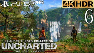 Uncharted: The Lost Legacy Remastered (PS5) 4K 120FPS HDR Gameplay Part 6 The Gatekeeper (FULL GAME)