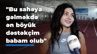 Qadın paralimpiyaçı: "Bu sahəyə gəlməkdə ən böyük dəstəkçim babam olub"