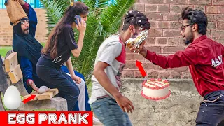 Funny Egg Prank On Girls || BY AJ AHSAN ||