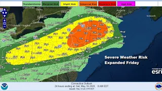 Joe & Joe Weather Show Expanded Severe Weather Risk & Subtropical Storm Development