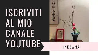 ikebana in 5 minuti | composizione floreale | arte ikebana