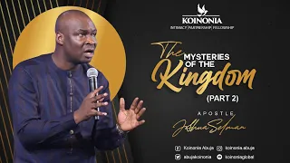 THE MYSTERIES OF THE KINGDOM 2 ||Apostle Joshua Selman II 16 I 05 I 2021 II