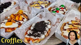 Croffles Trending Na Negosyo Pwede Mong Gawin Sa Bahay! Croissant + Waffle = Croffles !