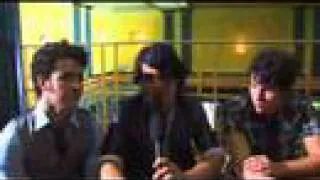 Jonas Brothers answer  your questions backstage at Sound...