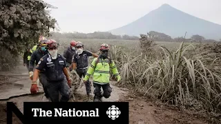 Eruption of Guatemala's Fuego volcano killing dozens