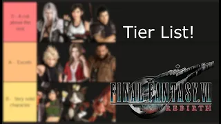 FF7 Rebirth Combat Tier List