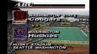 1991 Washington State @ #2 Washington No Huddle