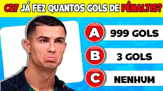 Teste seu Q.I sobre o Cristiano Ronaldo | Quiz de Futebol | Quiz sobre o CR7