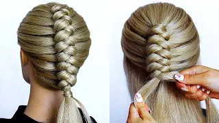 😱 New EASY BRAID for wedding and party || trending hairstyle || party hairstyle || UPDO hairstyle