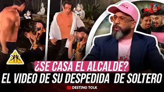 Se filtra video de Otaola en su despedida de solterø, se nos casa el alcalde😱