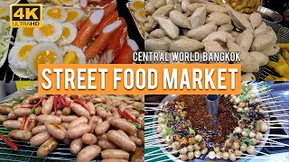 Central World Outdoor Street Food Market [4K]