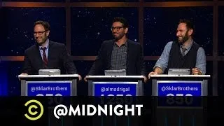 The Sklar Brothers, Al Madrigal - Donald Trump: Hired or Fired - @midnight w/ Chris Hardwick