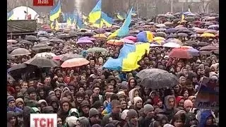 Ситуація на євромайданах у обласних центрах