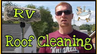 RV Tips: Roof Washing (Auto Detailing) (Seasonal Cleaning Time)👍