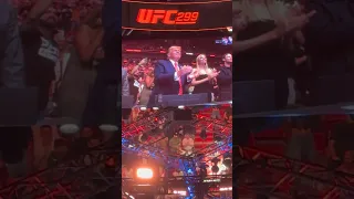 Donald Trump LOVES Dustin 💎 Poirier 2nd RD KO‼️ #UFC299