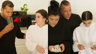 David Blaine showed us some magic tricks! 🐸 | SISTERS D’AMELIO