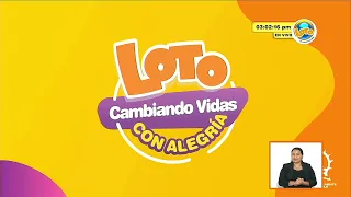 Sorteo LOTO 3:00 p.m. 19 de Abril del 2023