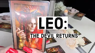 LEO:  THIS PERSON ARRIVES WITH A WARNING.  DEC. BONUS