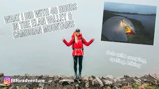 48 hours exploring the Elan Valley & Cambrian Mountains, Mid Wales | Solo Wild Camping