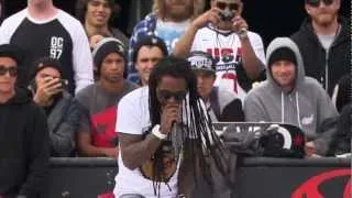 Lil Wayne-No Worries live (DEW Tour 2012) HD