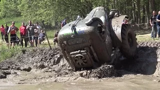 Off-Road Truck in Water pit