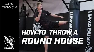 How To Throw A Round House Kick | Striking Basics Series | Kickboxing