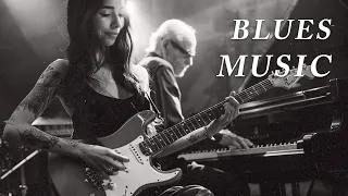 Blues Music - Relaxing Whiskey Blues played on Guitar and Piano | Blues shine with instruments