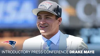 Drake Maye Introductory Press Conference at Gillette Stadium | 2024 NFL Draft First Round Pick