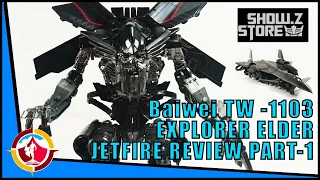 Baiwei TW -1103 EXPLORER ELDER ROTF SS-35 Jetfire  #transformersrevengeofthefallen #transformers