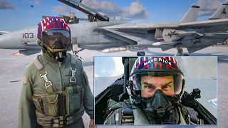 GTA V Top Gun's F-14A Tomcat [Add-On] + Maverick Pilot Suit Showcase on GeForce RTX™ 3090