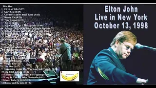 Elton John Live New York 1998