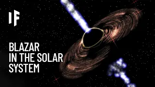 What If a Blazar Entered Our Solar System?