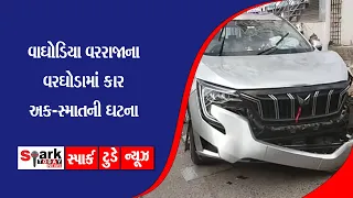 વાઘોડિયા વરરાજાના વરઘોડામાં કાર અક-સ્માતની ઘટના  2023 | Spark Today News