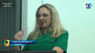 SANDRA ROSANE NOWAK - SESSÃO DO DIA 06/05/2024 - TRIBUNA