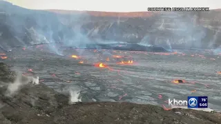 Day two of Kilauea's latest eruption