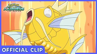 Ripped Magikarp! | Pokémon Journeys: The Series | Official Clip