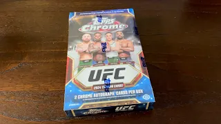 Topps Chrome UFC Hobby Box - 2024