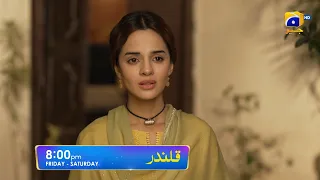 Qalandar Episode 43 Promo | Friday at 8:00 PM Only On Har Pal Geo