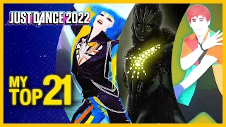 Just Dance 2022 | My TOP 21 (so far) | [With Rating] | Reaction to the Official Song List Ranking