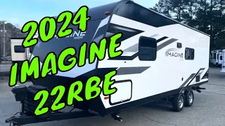 NEW 2024 GRAND DESIGN IMAGINE XLS 22RBE TRAVEL TRAILER Dodd RV COUPLES CAMPER WALKTHROUGH SOLAR