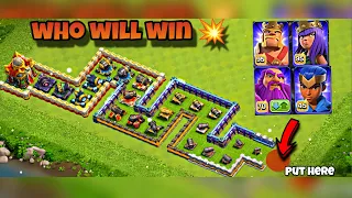 coc all level cannon vs heroes #coc #clashofclans #clashroyale #coclive #viral #shortvideo