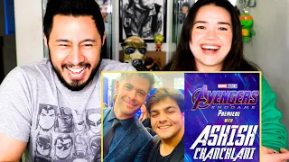 ASHISH CHANCHLANI | Avengers Endgame Premiere | Reaction | Jaby Koay