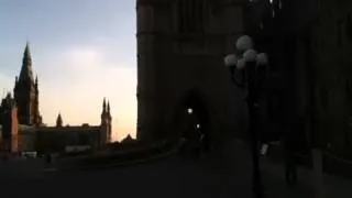 Peace Tower At 8 O'Clock 19 May 2012