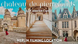 Château de Pierrefonds Merlin filming location 🥹🏰⚔️🧙🏻‍♂️ - Camelot Castle is REAL! 🤯