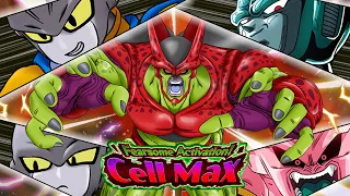 DBS Super Hero Gammas & Artificial Life Forms V.S. CELL MAX *6 Turns* ~ DragonBall Z : Dokkan Battle