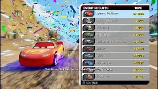 Cars 3: Driven to Win Lightning Mcqueen race Arizona Copper Canyon Speedway