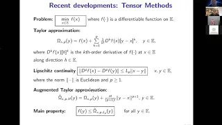 OWOS: Yurii Nesterov - "Superfast Second-Order Methods for Unconstrained Convex Optimization"