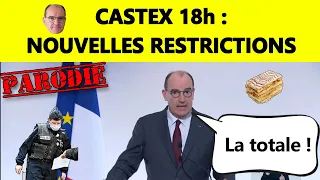 [Parodie]  🇫🇷 Castex18h : Jean Castex annonce (encore) de nouvelles restrictions (25 mars 2021)