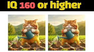 [Spot the Difference]  IQ 160 or higher